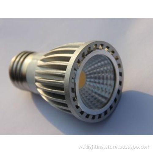 5W COB LED Spotlight, 5,60lm, GU10/MR16/E27 Base, Aluminum Housing, 2,700-3,500/3,500-5,000/5,000-70